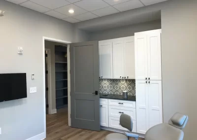 Interior painting walls and trim